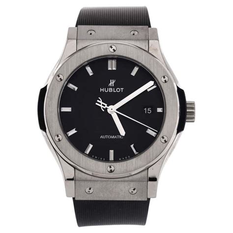 hublot rubber and titanium watch price|Hublot geneve chronograph titanium.